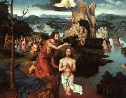 Joachim Patenier The Baptism of Christ 2 painting
